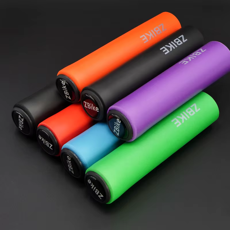 Poignées de guidon de vélo en silicone pour VTT, poignées de vélo d'extérieur, couverture anti-brûlure, support de bain, pièces de vélo, 1 paire