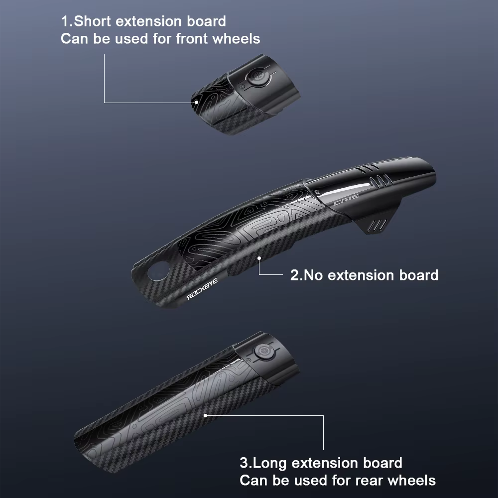 Garde-boue élargi Rockbye pour vélo 26/27