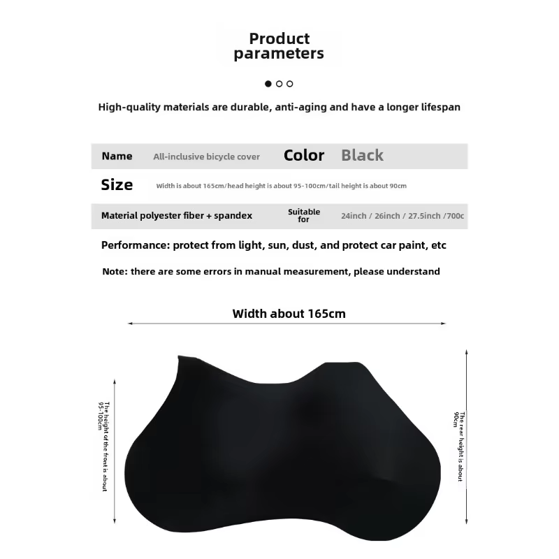 Housse de protection pour vélo