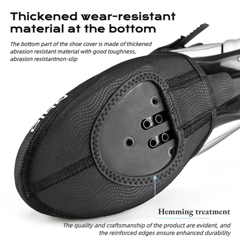 Couvre-chaussures de cyclisme chauds d'hiver