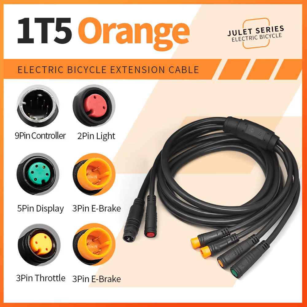 Contrôleur de câble étanche pour vélo électrique 1T4/1T5