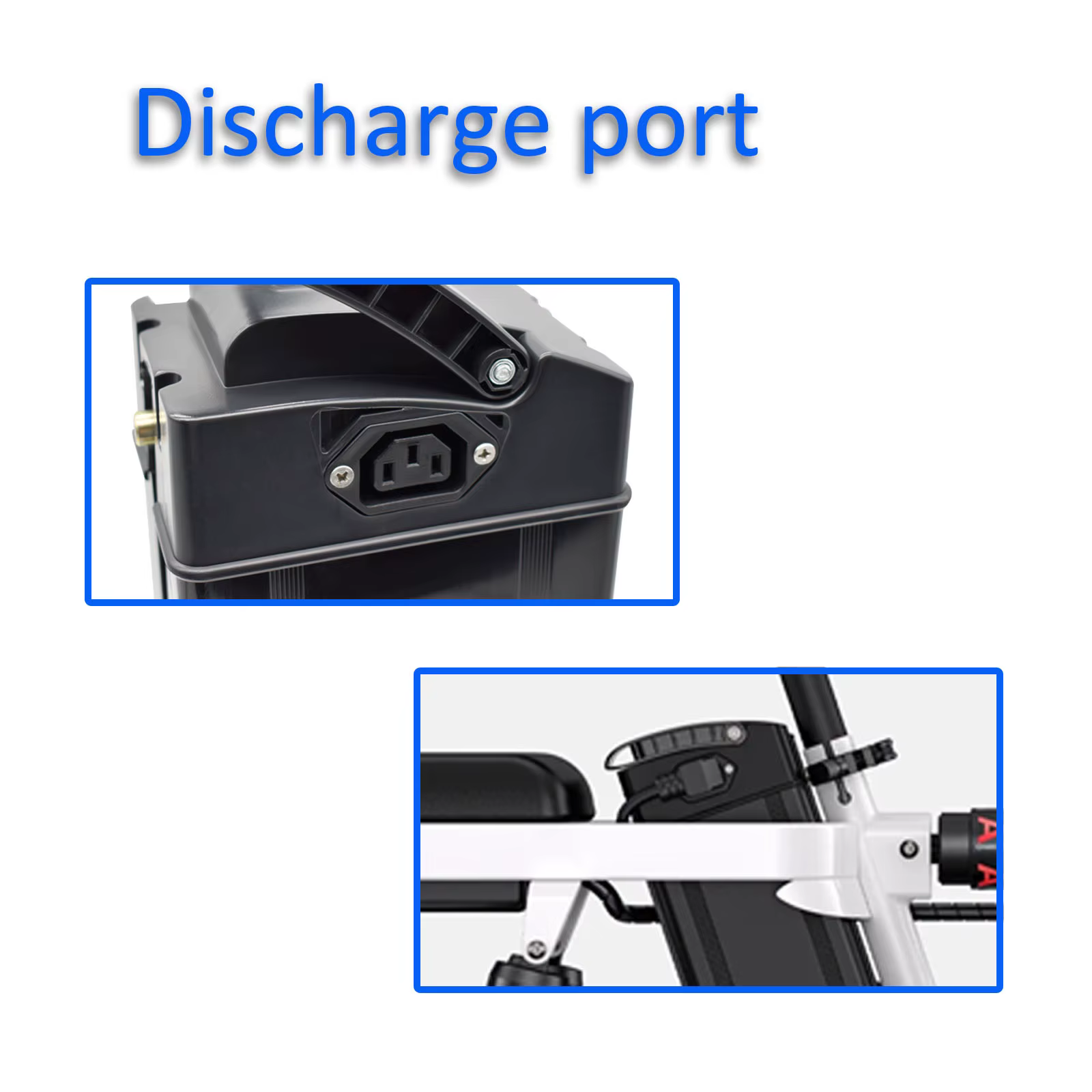 Batterie de vélo électrique 18650/21700 Cell 48V 15Ah 17Ah 19.2Ah 24Ah 25Ah