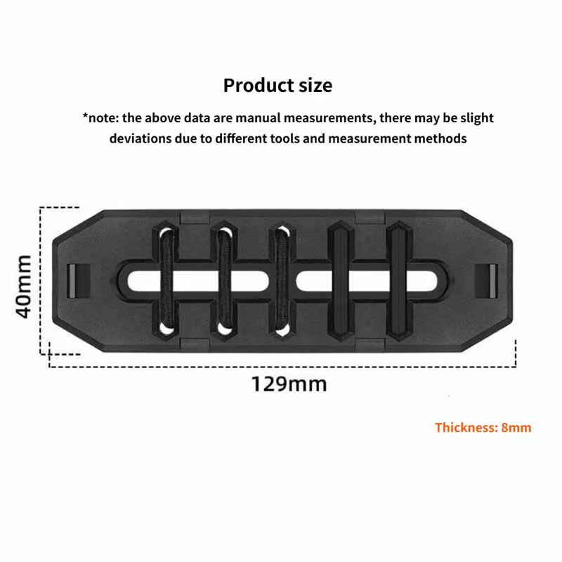 Support de gel énergétique pour vélo