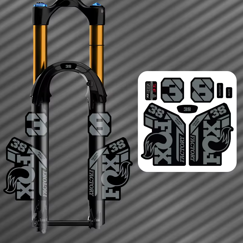 ENDURO autocollants de fourche avant pour vtt vélo qualité