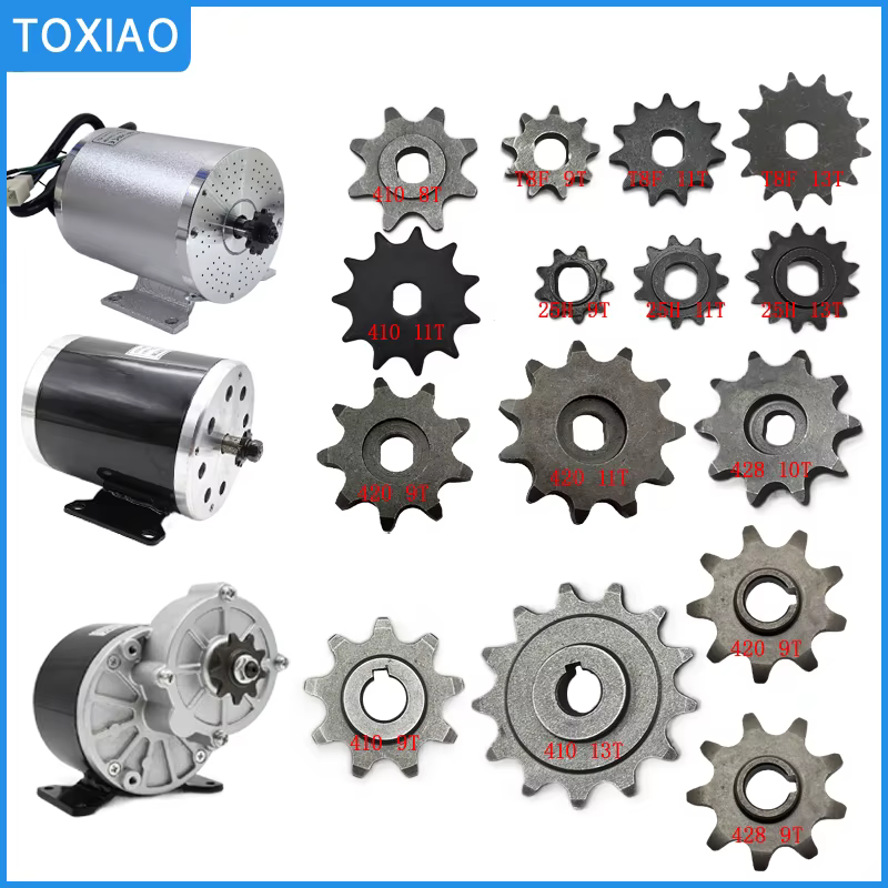 Pignon électrique 8T 9T 11T 13T 25H 410 420