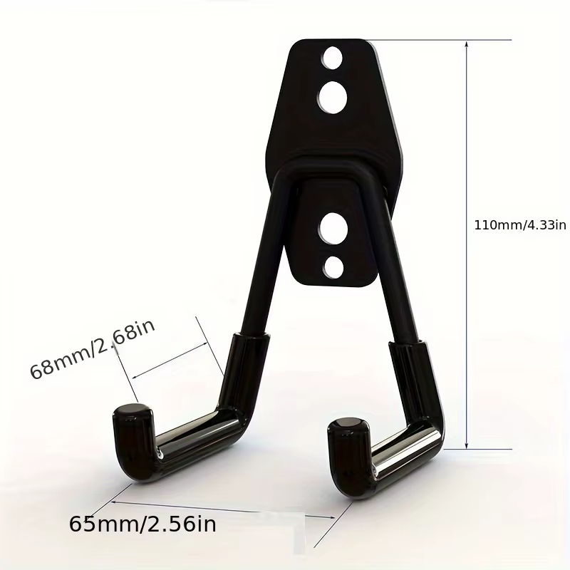 2 supports muraux pour vélos