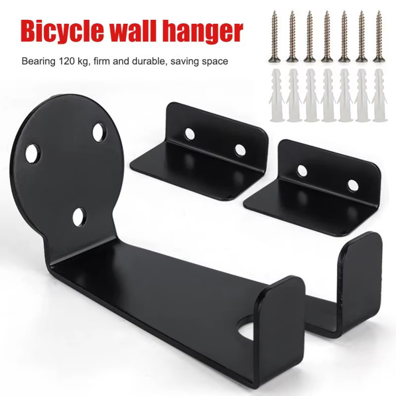 Support mural robuste pour vélo – Crochet de rangement pratique pour VTT
