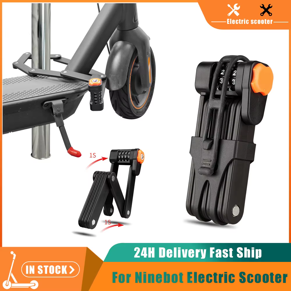 Serrure pliable antivol pour Scooter électrique