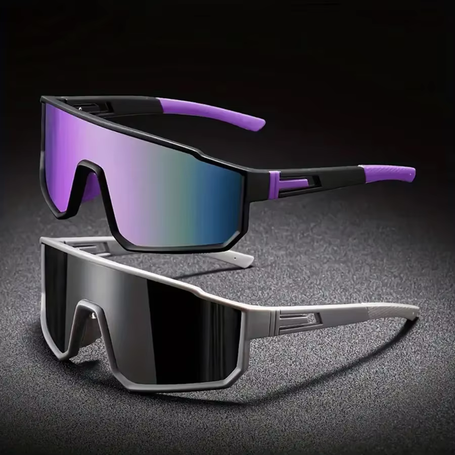 Lunettes de cyclisme surdimensionnées pour hommes