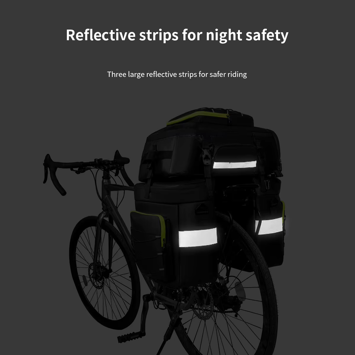 Sac de vélo Extra grande capacité Wagon étanche