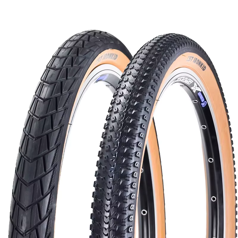 CST pneu de vélo 20x1.75 20x1.95 rétro marron paroi latérale 20 pouces 406