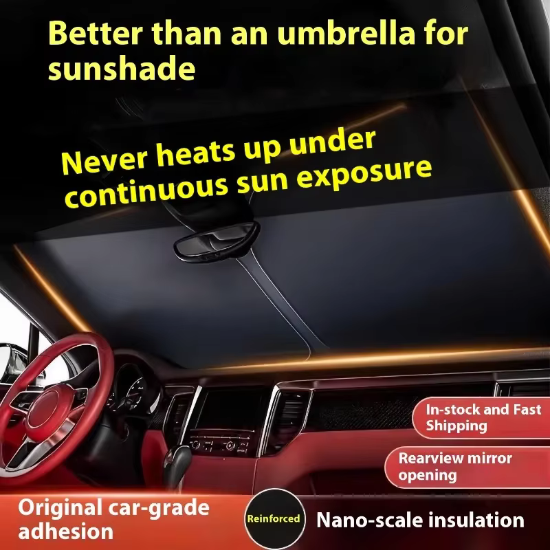Pare-soleil pour pare-brise de voiture Renault Koleos 2010-2018 2019 2020 2021 2022 2023, accessoires réflecteurs offrant une protection solaire