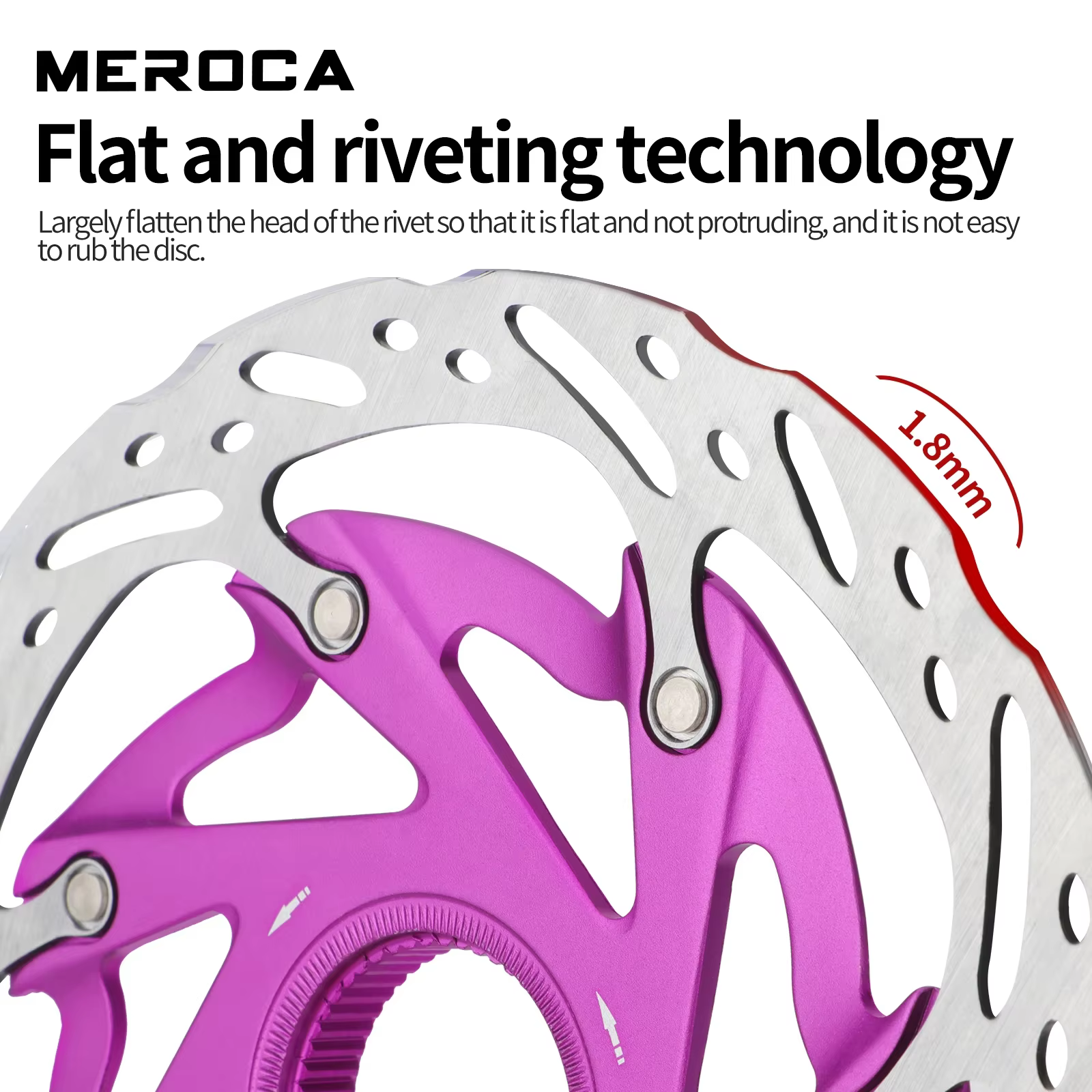 MEROCA XR Rotor de frein de vélo 140MM 160MM