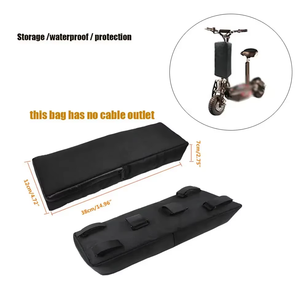 Sac de Rangement Étanche pour Batterie de Scooter Électrique