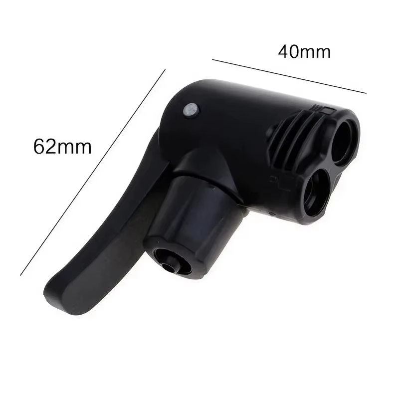 Adaptateur de Buse de Pompe à Vélo à Double Tête