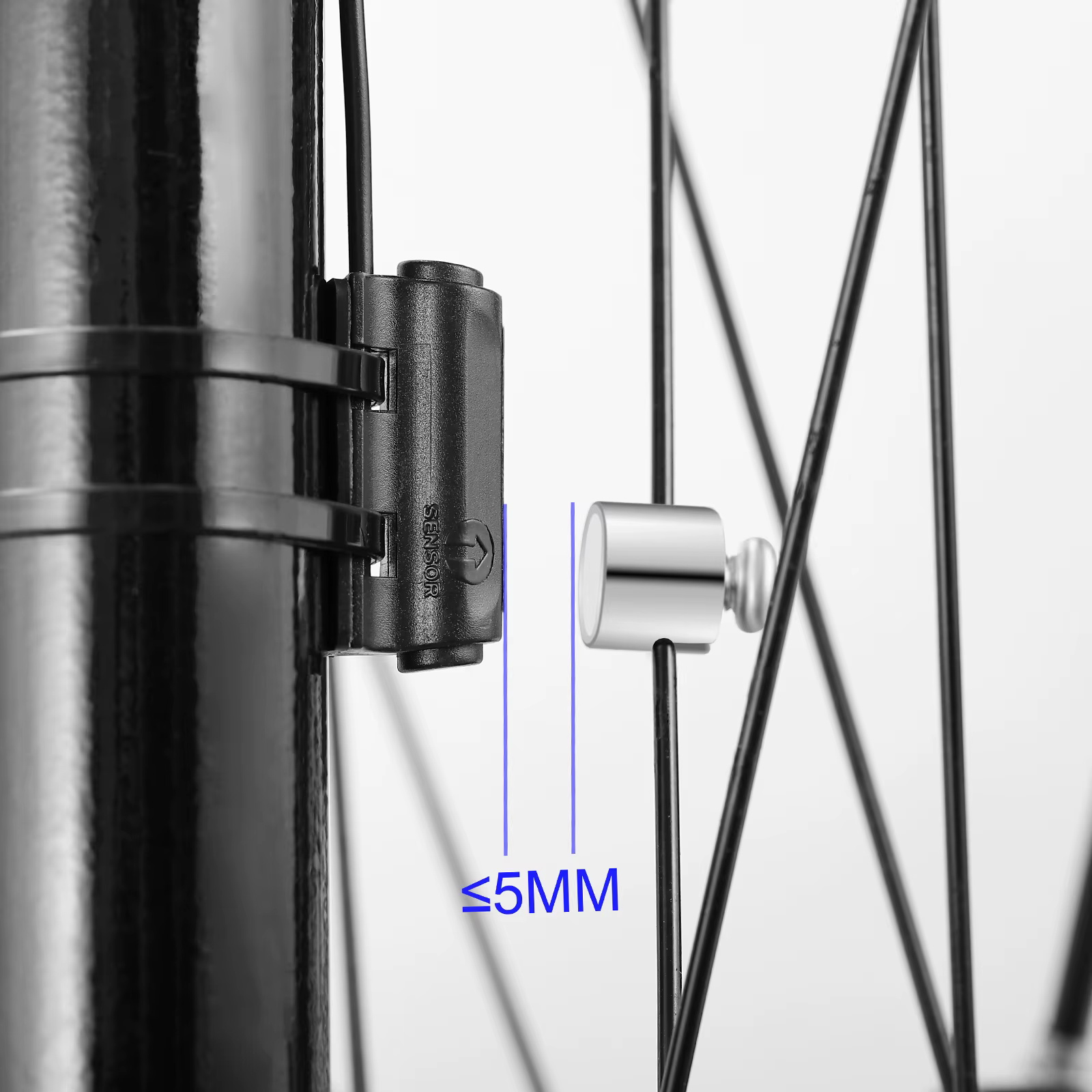 Ordinateur de vélo étanche filaire rétro-éclairage lumineux