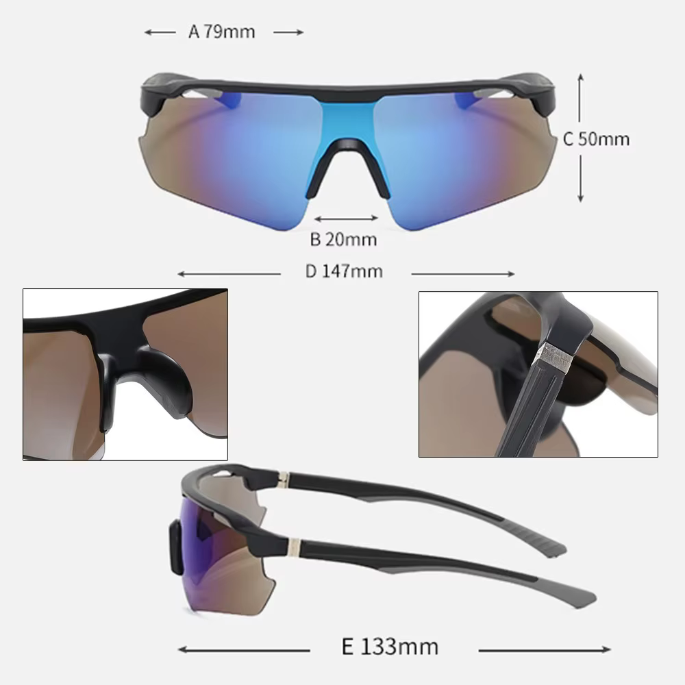 Lunettes de cyclisme professionnelles 2026 UV400
