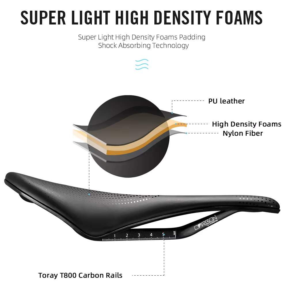 RYET – selle de vélo en carbone imprimée en 3D
