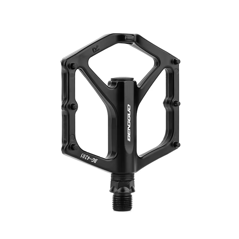 Pédales de vélo de route professionnelles en aluminium à plateforme large