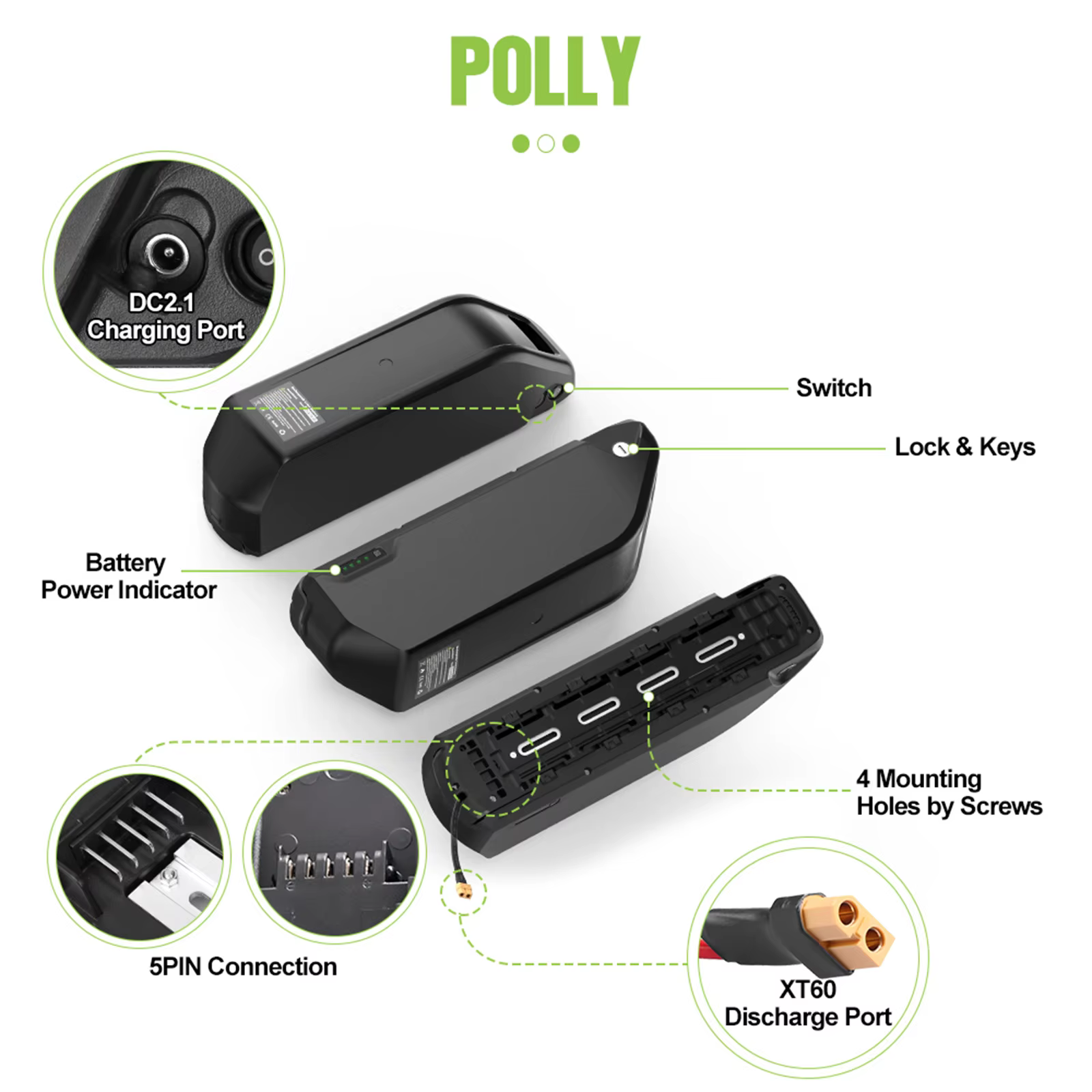 Batterie au lithium pour vélo électrique