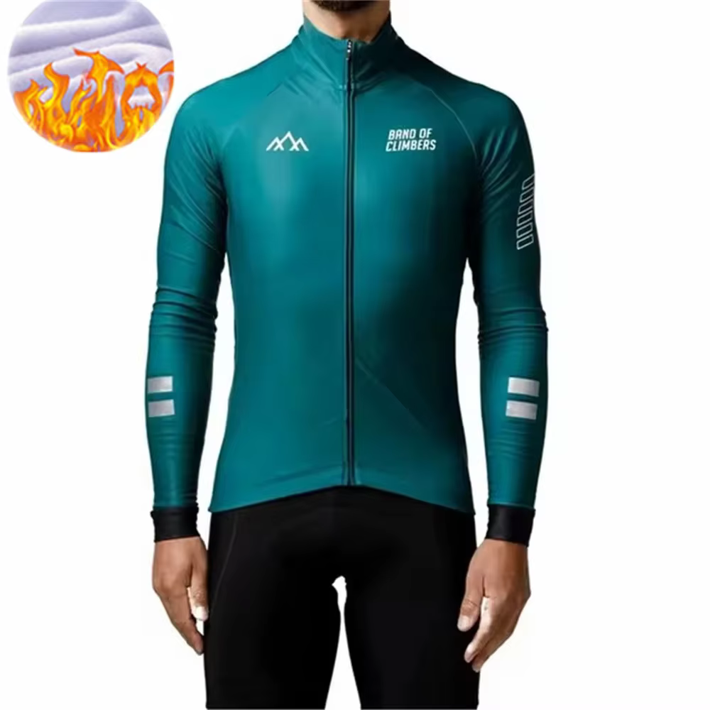 Veste d'hiver thermique en polaire pour hommes