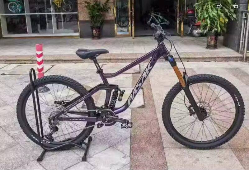 Cadre de vélo à suspension complète