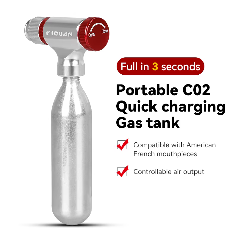 Vélo pneu gonfleur CO2 pompes