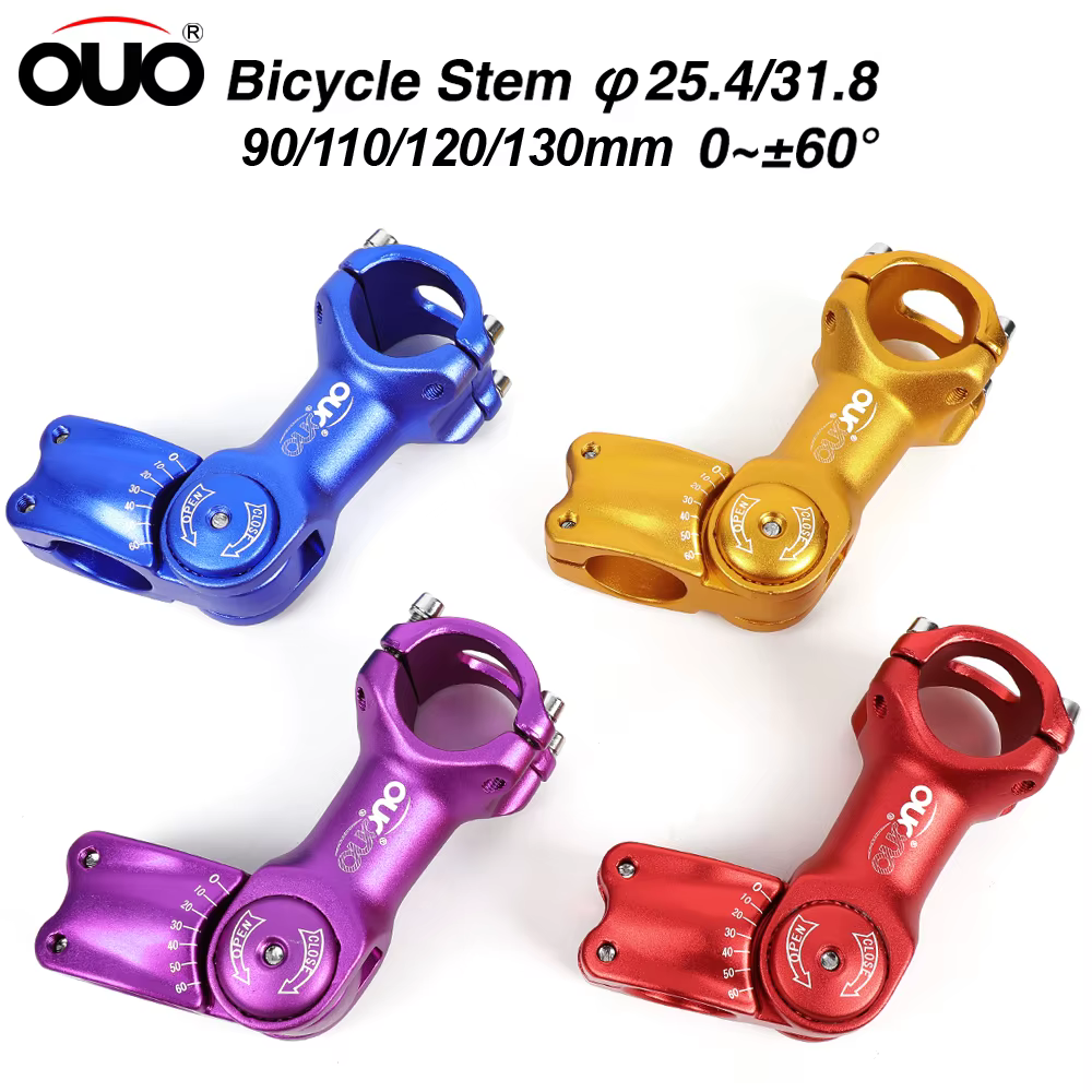 OUO – tige de vélo de montagne réglable de 0 à 60 degrés
