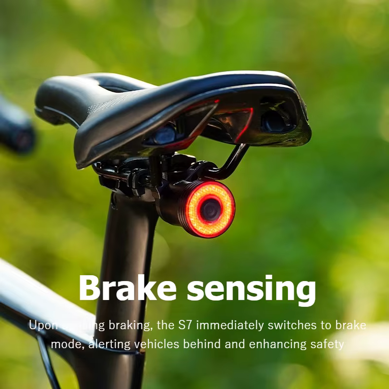 Feu arrière de vélo intelligent