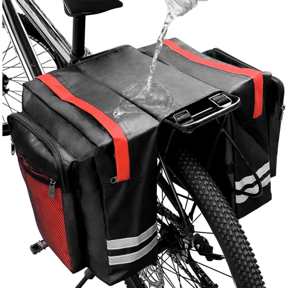 Sac de Transport Vélo pour Porte-Bagages Arrière