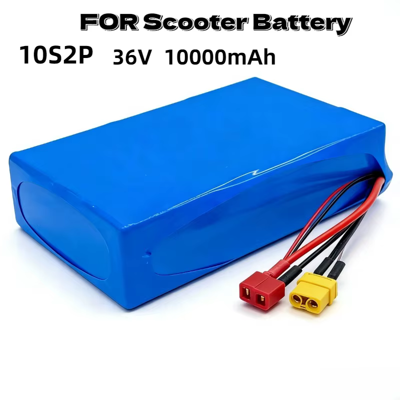 Batterie au lithium rechargeable 36V 10000mAh 10S2P avec BMS