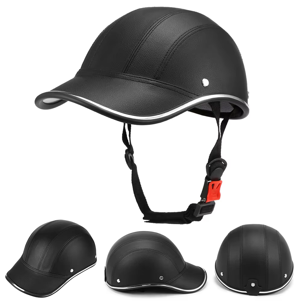 Sports de plein air cyclisme casque de sécurité casquette de Baseball chapeau pour moto vélo Scooter montagne route