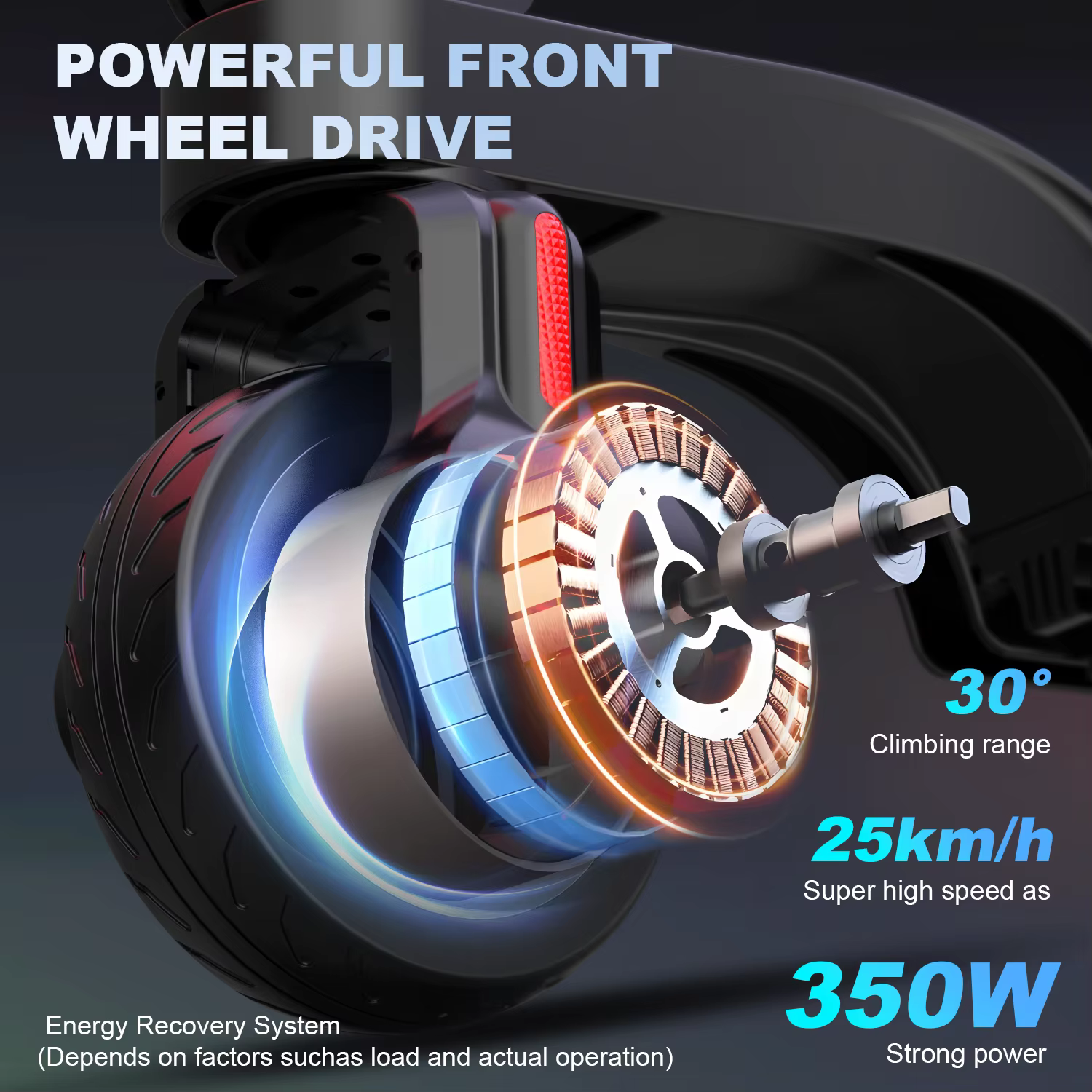 Trottinette électrique pliable HX X6 7.5A 350W 25KM/H