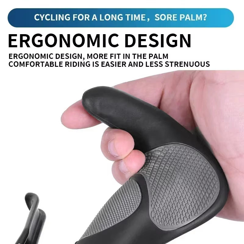 BUCKLOS poignées de guidon de vélo ergonomie avec barre étendue