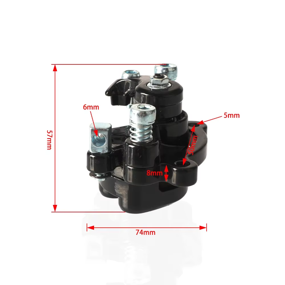 Étrier de frein avant arrière pour scooter électrique, pompe de frein, planche à roulettes, mini moto, scooter à essence, vélo, VTT, 43cc, 47cc, 49cc
