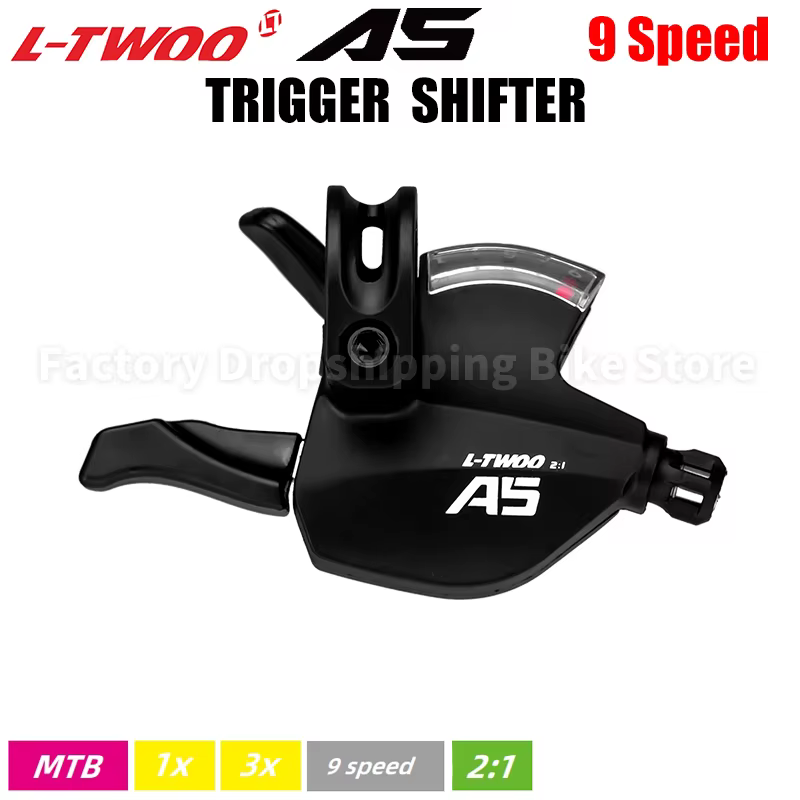 LTWOO A5 1X9 vitesses vtt vélo dérailleur groupe Compatible SHIMANO BANBOK 32T 36T Cassette volant VG chaînes pièces
