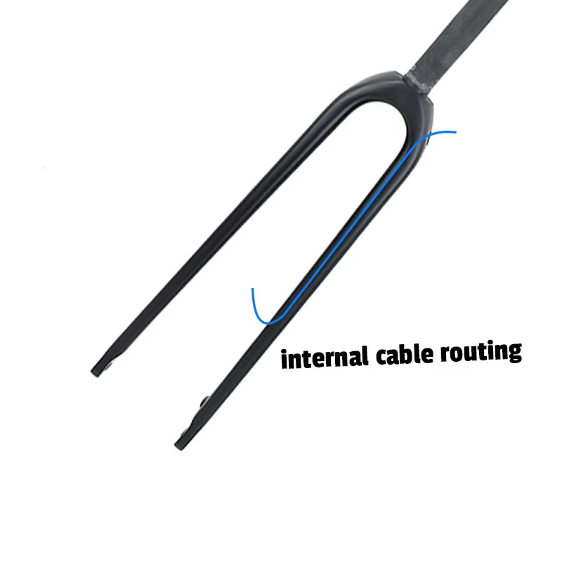 Nouveau! Fourche de vélo de route/gravel entièrement en carbone