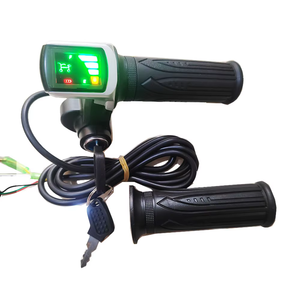 Contrôleur sans balais pour Scooter électrique 24V 36V 48V avec accélérateur à poignée torsadée 250W 350W 12A 13A 15A