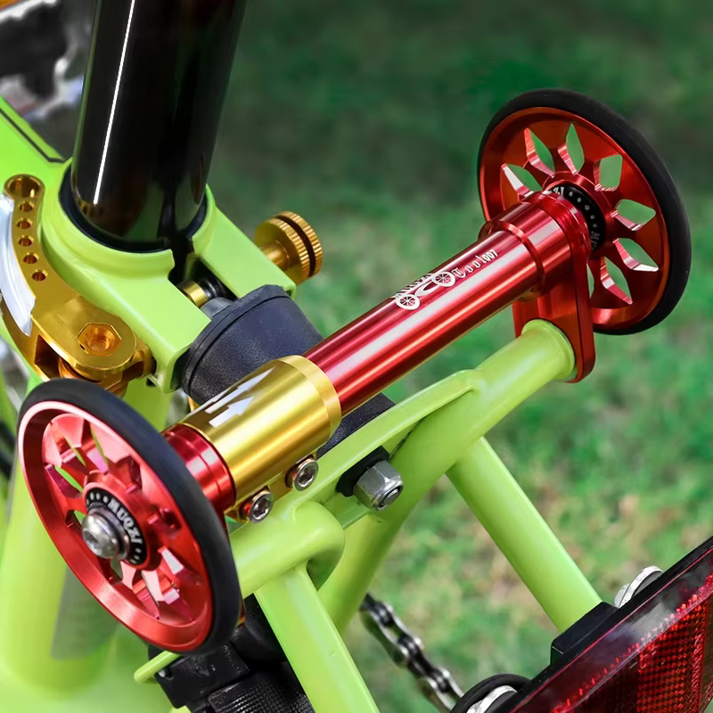 Tige d'extension de roues faciles vélo pliant barre de levier télescopique Easywheel