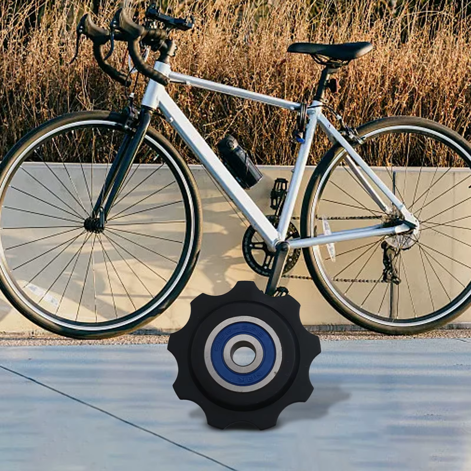 Rouleau de guidage de transmission de vélo