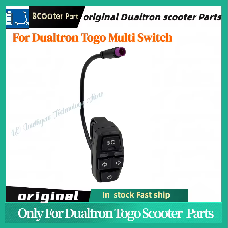 Commutateur multifonction Minimotors Dualtron Togo avec clignotant/alimentation/phare pour le modèle : Pièces de