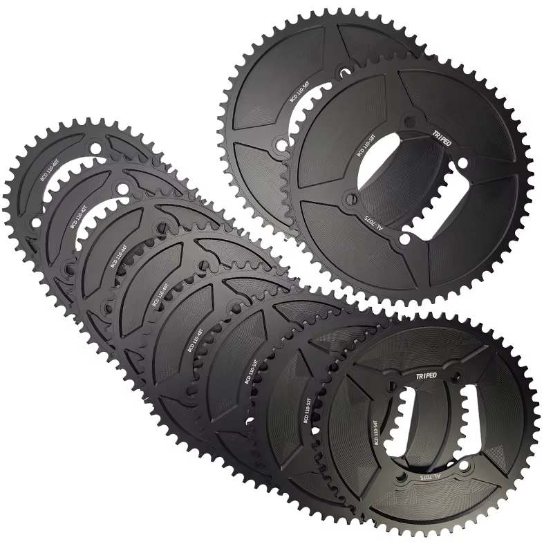 Plateau de pédalier TRIPEO 110BCD 4 boulons 40T-58T pour vélo de route