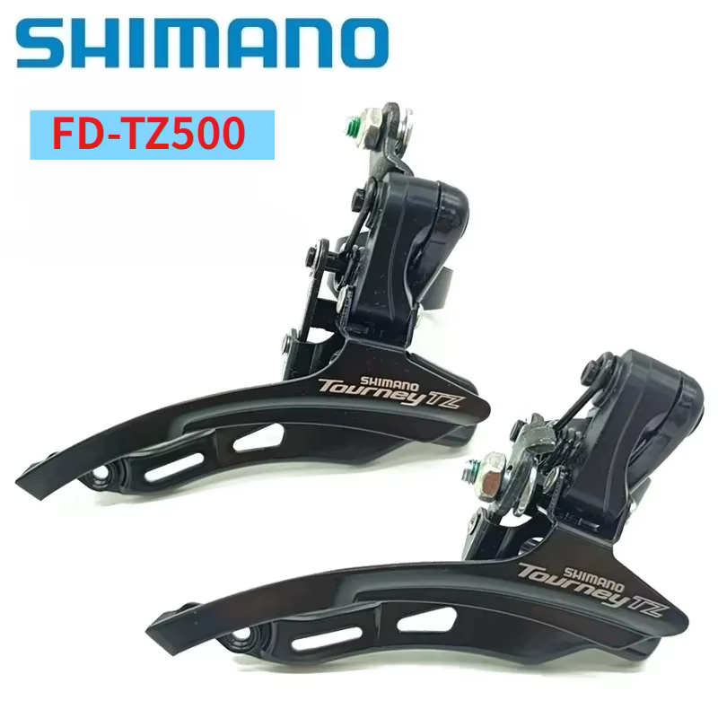 Shimano Tourney TZ FD TZ500 dérailleur avant de vélo FD-TZ500 support de bande de serrage 31.8mm 3x6/7 vitesse partie