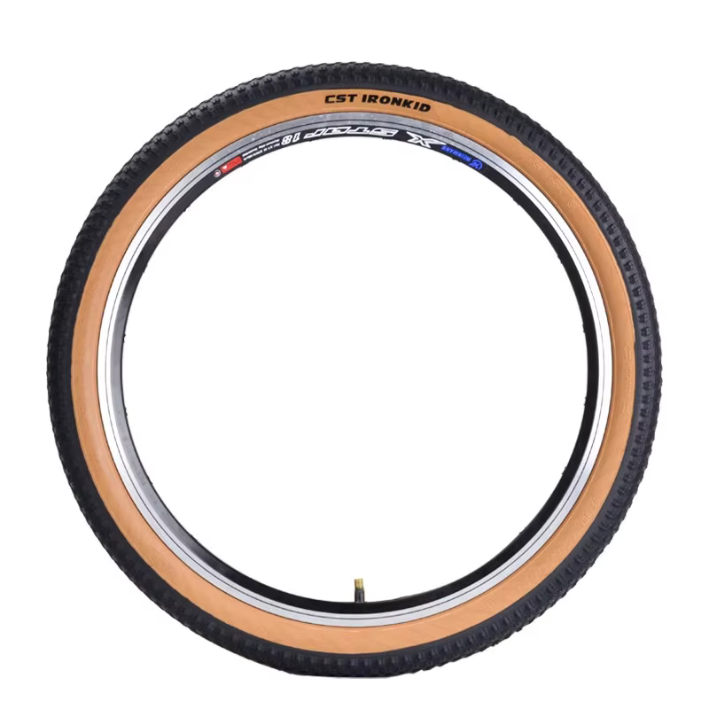 CST pneu de vélo 20x1.75 20x1.95 rétro marron paroi latérale 20 pouces 406