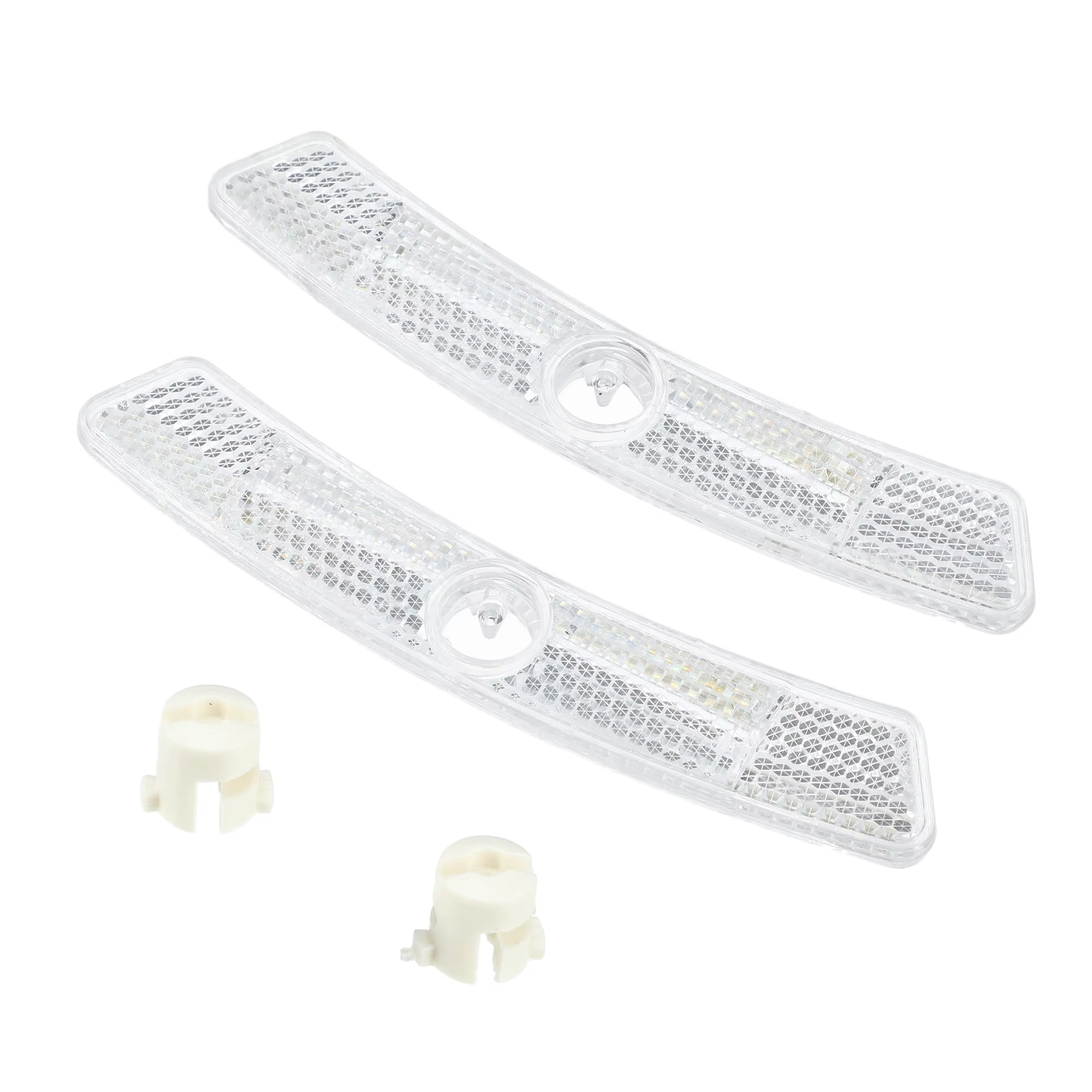 X Autohaux 1 paire de réflecteurs de vélo 5 "x 0.79" x 0.47 "Réflecteur d'avertissement