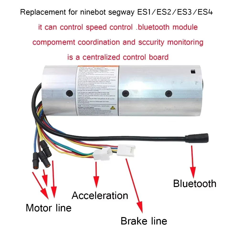 Carte de contrôle de vitesse Bluetooth activée pour tableau de bord de trottinette électrique Ninebot ES1 ES2 ES3 ES4