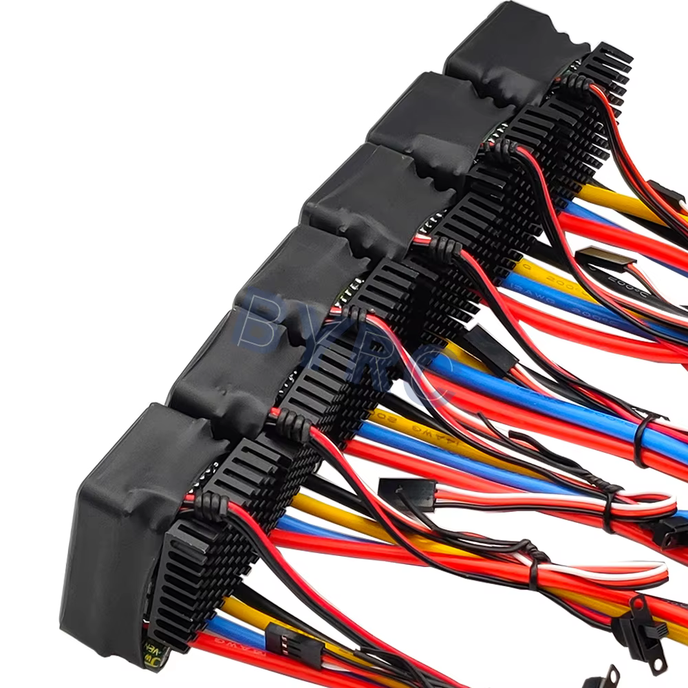 Contrôleur de vitesse électronique (ESC) brossé HV 40/50/60/80/100/120A