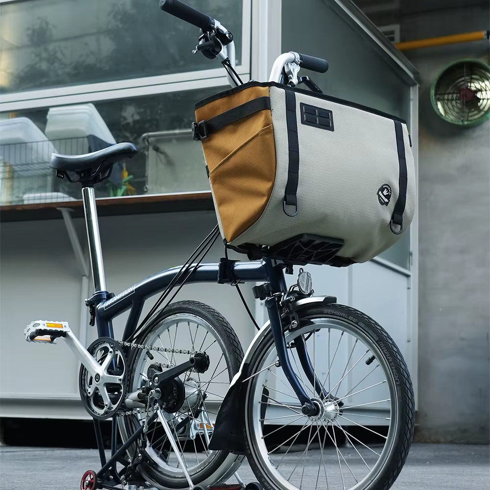 Sac de guidon de vélo Rhinowalk pour Brompton 17L/24L