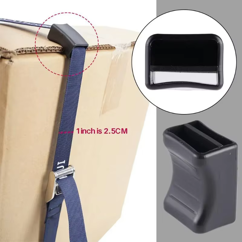 Sangles d'adaptation pour porte-vélos de toit avec coussin de protection pour cadre de vélo et anneau en acier
