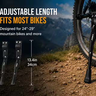 Béquille latérale de vélo durable